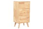DKD Home Decor Cajonera Natural qingyue Scandi 30 x 78 x 40 cm Madera de Hevea