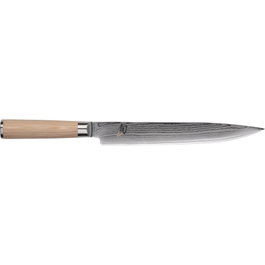 Kai Shun Classic White Meat Knife, 23 cm de acero Damascus
