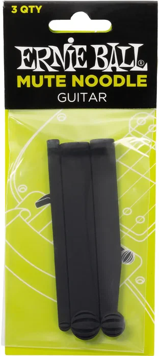 Ernie Ball Mute Noodle Muteador de Cuerdas para Guitarra Eléctrica