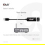 Club 3D CAC-1420 Adaptador USB 3.2 Tipo A a RJ45 2.5Gb Ethernet Negro