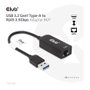 Club 3D CAC-1420 Adaptador USB 3.2 Typ A a RJ45 2.5Gb Negro