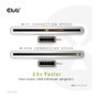 Club 3D CAC-1420 Adaptador USB 3.2 Typ A a RJ45 2.5Gb Negro