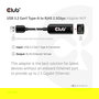 Club 3D CAC-1420 Adaptador USB 3.2 Tipo A a RJ45 2.5Gb Ethernet Negro