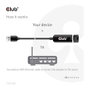 Club 3D CAC-1420 Adaptador USB 3.2 Typ A a RJ45 2.5Gb Negro