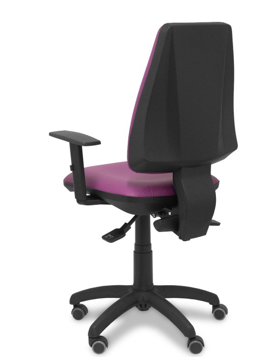 PIQUERAS Y CRESPO Silla de oficina Elche con mecanismo Asincro color Morado