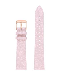 Watxandco Correa de Cuero Rosa 38mm