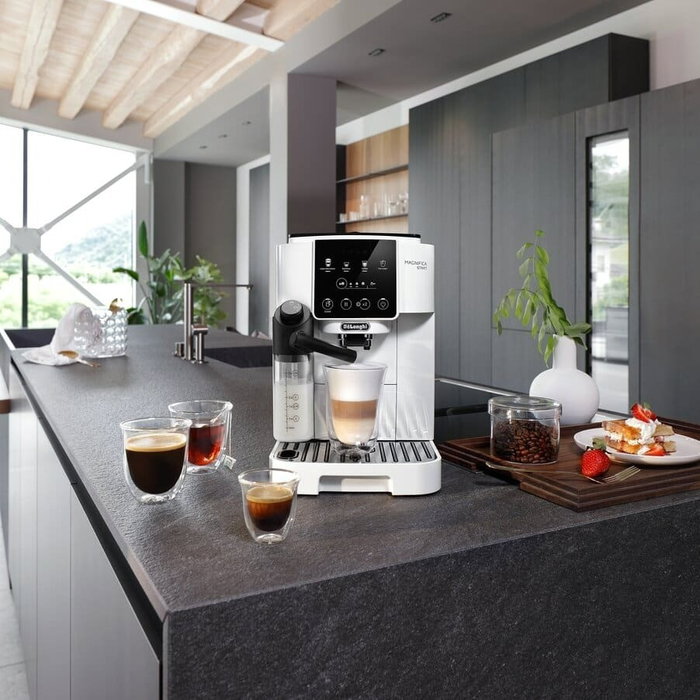De'Longhi Magnifica Start Milk ECAM220.61.W Cafetera automática superautomática 1450 W Blanca