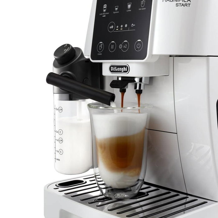 De'Longhi Magnifica Start Milk ECAM220.61.W Cafetera automática superautomática 1450 W Blanca
