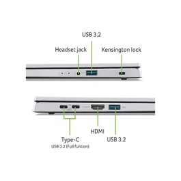 Acer Aspire AG15-21P-R5XP Portátil 15.6" FHD Windows 11, Athlon Silver 7120U, 8GB RAM, 128GB SSD, Gráficos AMD Radeon