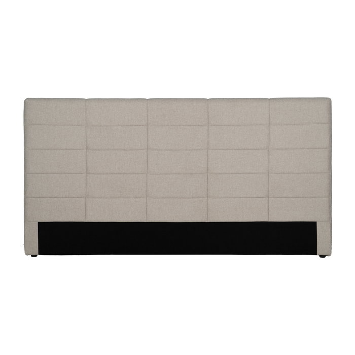 Cabecero Beige Tejido Dormitorio 190 X 8 X 100 cm Cabecero Beige Tejido Dormitorio 190 X 8 X 100 cm