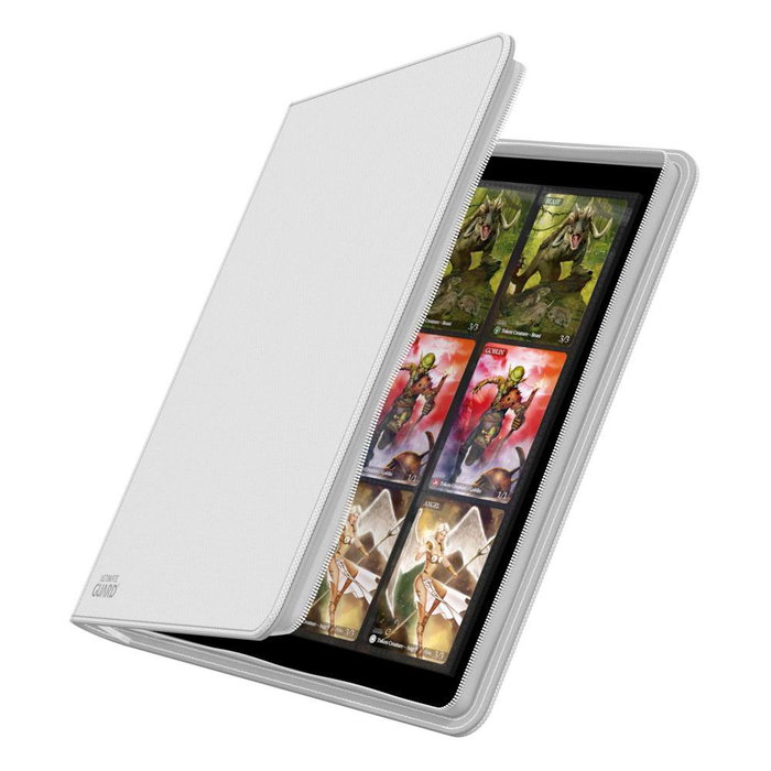 Ultimate Guard Zipfolio 480 24-Pocket Xenoskin - White Ultimate Guard Zipfolio 480 24-Pocket Xenoskin - White
