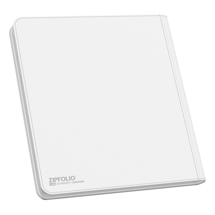Ultimate Guard Zipfolio 480 24-Pocket Xenoskin - White Ultimate Guard Zipfolio 480 24-Pocket Xenoskin - White