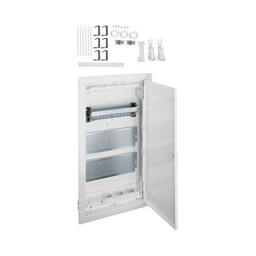 Hager VU36NW Caja eléctrica multimedia de 3 filas Hager VU36NW Caja eléctrica multimedia de 3 filas