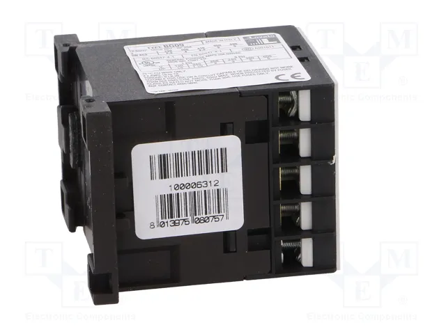 LOVATO ELECTRIC Contactor BG 3-polar 9A 12VDC LOVATO ELECTRIC Contactor BG 3-polar 9A 12VDC