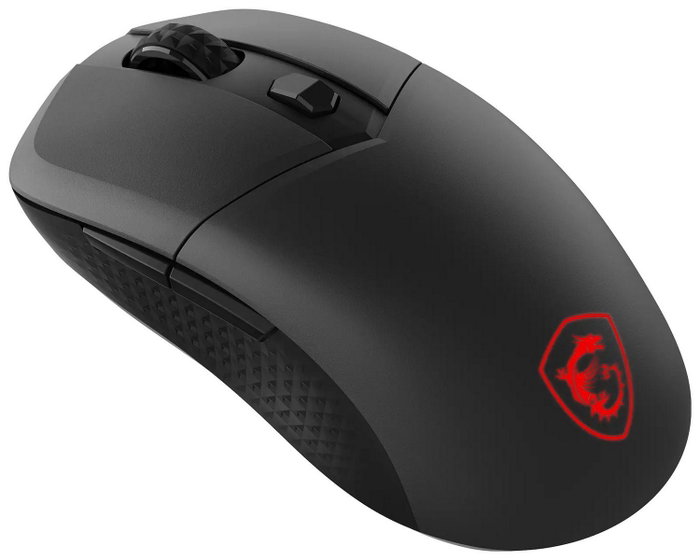 MSI Versa 300 Wireless 8K Ratón Gaming Ambidextro Negro