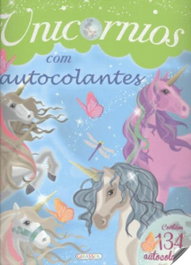 GIRASSOL EDIÇOES, UNICORNIOS COM AUTOCOLANTES