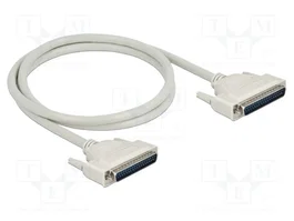 DeLOCK Cable serie D-Sub 37 macho a macho 1 m