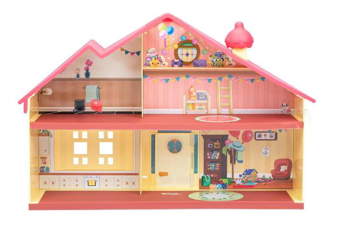 Moose Casa de Celebraciones Bluey con 11 Accesorios y Figura Exclusiva