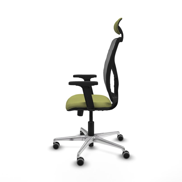 PIQUERAS Y CRESPO Silla de oficina Motilla con mecanismo Sincro, Verde oliva y Gris PIQUERAS Y CRESPO Silla de oficina Motilla con mecanismo Sincro, Verde oliva y Gris