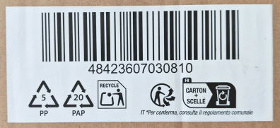 Quttin Cuchillo de Cocina 20 cm Colección Natura (24 Unidades)