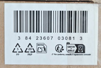 Quttin Cuchillo de Cocina 20 cm Colección Natura (24 Unidades)