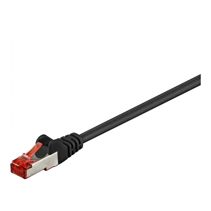 Goobay 95478 Patchkabel CAT6 RJ45 S/FTP 1m Negro Goobay 95478 Patchkabel CAT6 RJ45 S/FTP 1m Negro