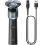 Philips X5006/00 Shaver Series 5000X - Afeitadora Eléctrica Hombre con Cabezal Flexible 360°, Tecnología SkinGlide, Resistencia IPX7, Batería de Litio (50 Min), Negro/Aguamarina