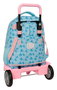 Safta Mochila Gde. C/Ruedas Compact Evol. Ext. Stitch "Ohana" 33X45X22cm