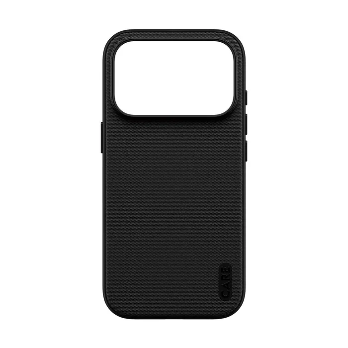 PanzerGlass CARE™ Fusion Fabric Case con MagSafe para iPhone 18 Pro y 17 Pro - Negro