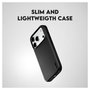 PanzerGlass CARE™ Fusion Fabric Case con MagSafe para iPhone 18 Pro e iPhone 17 Pro - Negro