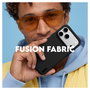 PanzerGlass CARE™ Fusion Fabric Case con MagSafe para iPhone 18 Pro e iPhone 17 Pro - Negro