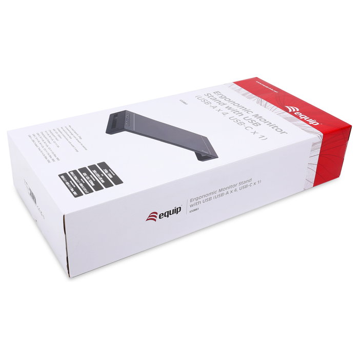 Equip Soporte para monitor de escritorio 650883 Negro Equip Soporte para monitor de escritorio 650883 Negro