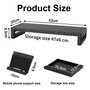Equip Soporte para monitor de escritorio 650883 Negro