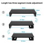 Equip Soporte para monitor de escritorio 650883 Negro