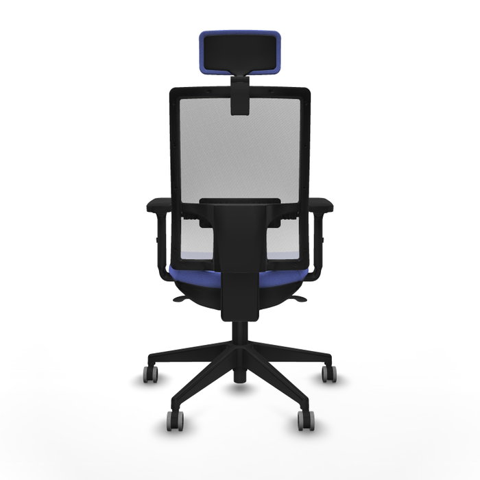 PIQUERAS Y CRESPO Silla de oficina Horna con mecanismo Sincro, Azul claro y Blanco PIQUERAS Y CRESPO Silla de oficina Horna con mecanismo Sincro, Azul claro y Blanco