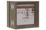 DKD Home Decor Marco de Fotos 10x10 Beige y Marron Urban Set de 3 Piezas