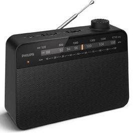 Philips Radio Portátil TAR2509/10 FM/AM Analógica Doble Alimentación CA/Pilas
