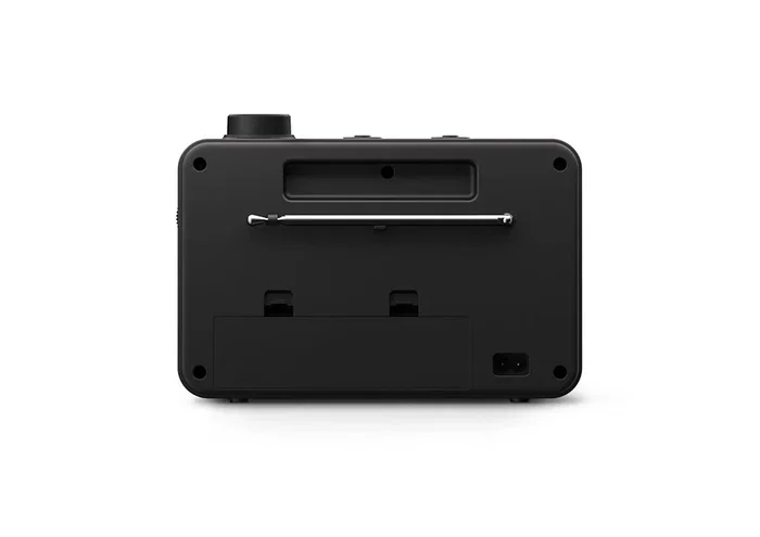 Philips TAR2509/10 Radio Portátil Analógica con Sintonía AM/FM, Pantalla Analógica, Salida para Auriculares 3.5 mm y Color Negro