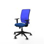 PIQUERAS Y CRESPO Silla de oficina Motilla Azul con Mecanismo Sincro/Traslack