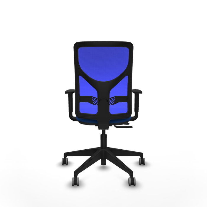 PIQUERAS Y CRESPO Silla de oficina Motilla Azul con Mecanismo Sincro/Traslack PIQUERAS Y CRESPO Silla de oficina Motilla Azul con Mecanismo Sincro/Traslack