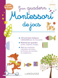 VOX, GRAN QUADERN MONTESSORI DE JOCS - EDITIONS LAROUSSE