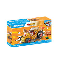 Playmobil Vehículo Racing Pizza Funstars 71634 Juguete Infantil