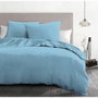Home Linge Passion Juego de edredón de 3 piezas - Azul cielo - 240 x 260 cm