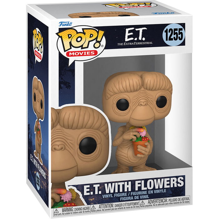 Funko Figura POP E.T. El Extraterrestre 40th E.T. Flowers