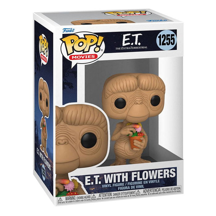 Funko Figura POP E.T. El Extraterrestre 40th E.T. Flowers