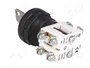 PROMET Interruptor Rotativo con Llave 30mm Rojo
