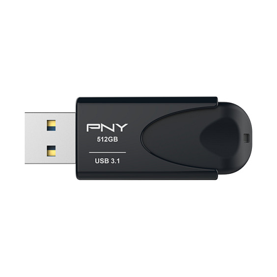 PNY Attache 4 USB 3.2 512GB Stick Negro