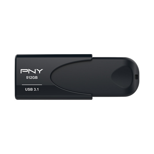 PNY Attache 4 USB 3.2 512GB Stick Negro