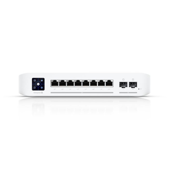 Ubiquiti Switch Layer 3 con 8x RJ-45 2.5 GbE PoE+ y 2x SFP+