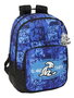 Mochila Escolar El Niño Roller Azul Negro 32 x 42 x 15 cm